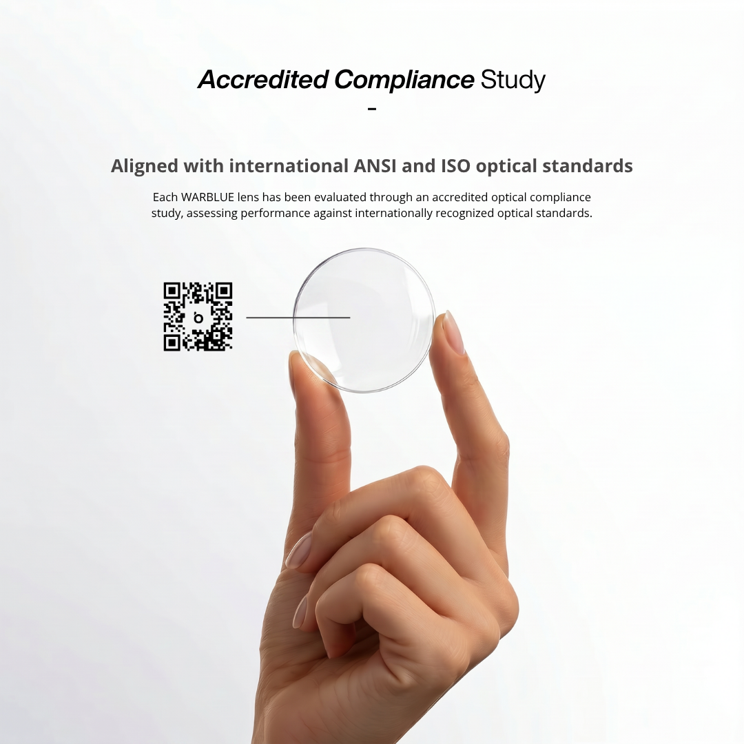 एडिसन – स्पष्ट चश्मा · कोई रंग विकृति नहीं